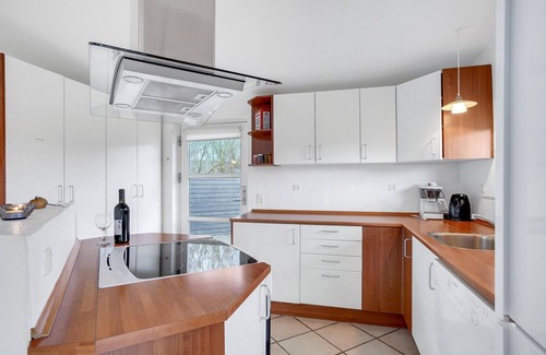 Skaven Strand House | Gorgeous home in Tarm with sauna