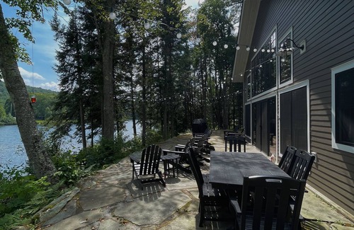 Green Mountains House | Gorgeous lakefront home on private wooded lot, close to Stowe and Jay Peak