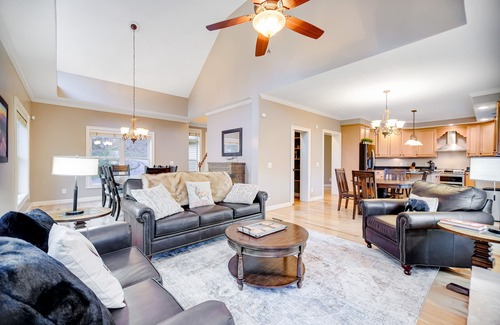 Sugar Mountain House | Gorgeous Three-Level Home w/Free WiFi, Washer/Dryer, Game Room, Firepit