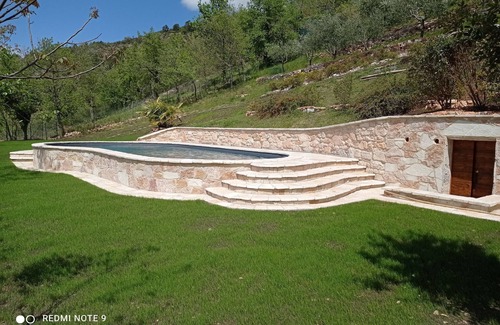 Furlo House | Graceful Holiday Home in Acqualagna with Swimming Pool