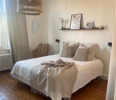 Tourcoing Apartment | Grand appartement entier en hyper centre a 10 minutes de lille, métro a 50m et la gare de Tourcoing et à 900m et parking a proximité