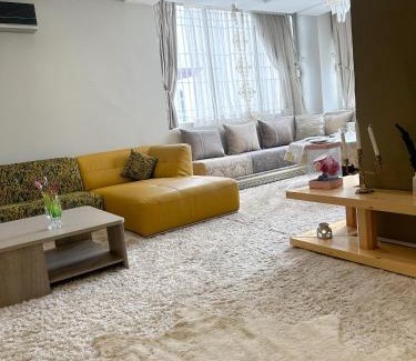 Ennahda Apartment | Grand appartement familial à 8 min de la plage espace & confort garantis !