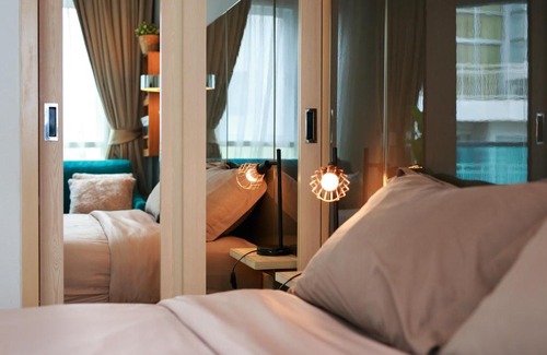 Kram Apartment | Grand blue condominium by Lookkaew