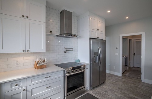 Jonesport House | Grand Maine Oceanfront Estate - Unforgettable Summer w/2 homes sitting on beach