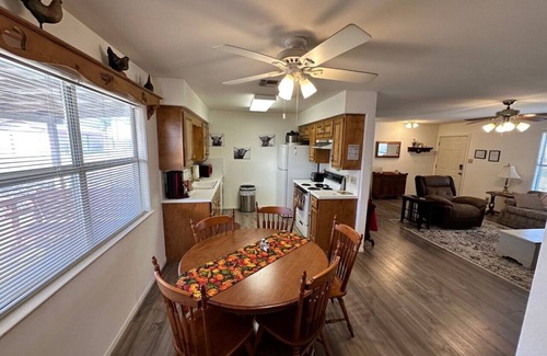 Fredericksburg House | Grandma's Haus - 2 bedroom 1 bath close to Main Street. Pet Friendly w big yard!