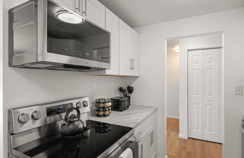 Fremont Apartment | Gray Oasis 1 Bed + 1Bath Apartment in Fremont