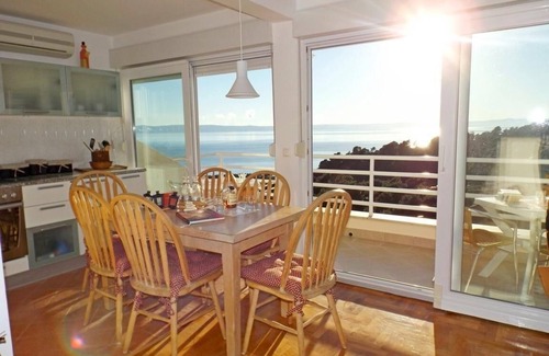 Krvavica Apartment | Great Apartment in Krvavica with Beautiful Terrace and Panoramic View