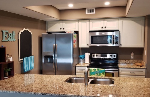 Rockport Condo | GREAT POOL VIEW LOCATION! STEPS FROM THE POOL AND FISHING PIER!