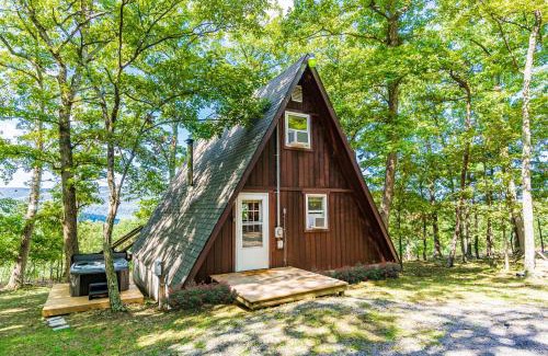 Berkeley Springs House | Great Views! A-Frame w Hot Tub, Grill & Fire Pit