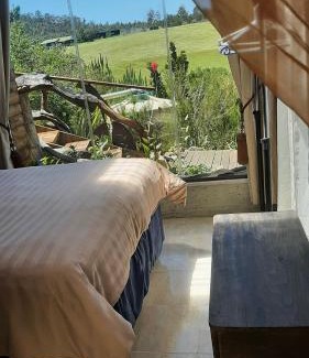 Knysna Apartment | Green room