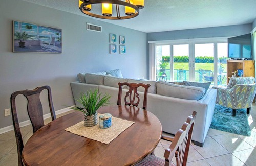 Indialantic By The Sea Condo | Ground Floor/Oceanfront Condo w/ Beach Access