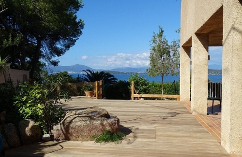 Verghia Villa | Ground floor of villa with panoramic view of the Gulf of Ajaccio