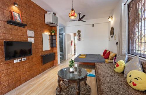 Benaulim Apartment | Ground Floor Studio With S Pool 3 Min Ride To Benaulim Beach