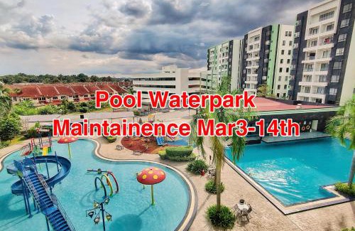 Kampung Kuala Pari Apartment | Groundfloor Poolside Manhattan Ipoh Free Netflix&Carpark