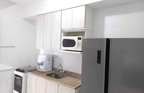 Asturias Apartment | GUARUJÁ ASTURIAS, COMPLETE LEISURE, AIR CONDITIONING AND GOURMET BALCONY