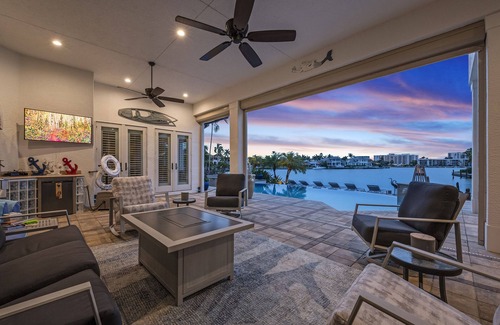 Moorings House | Gulf Access Estate Home - On Doctors Bay in The Moorings! BOATERS PARADISE