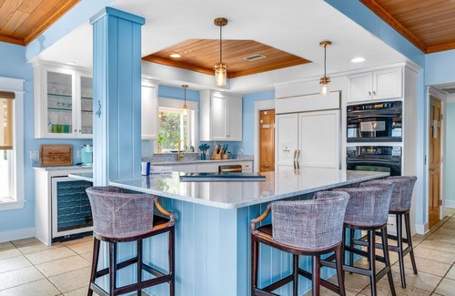 Carrabelle House | Gulf-front, dog-friendly home with private pool, great view, deck & beach access