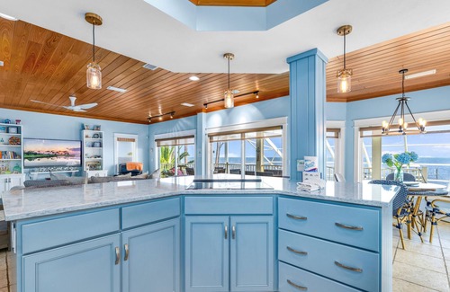 Carrabelle House | Gulf-front, dog-friendly home with private pool, great view, deck & beach access