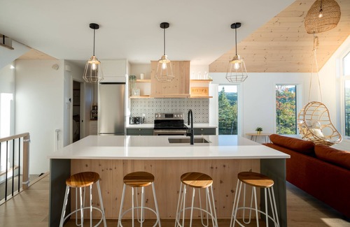 Saint-Joseph-de-la-Rive Ski Chalet | Hôtel à la maison - Mystik Charlevoix, spa et vue