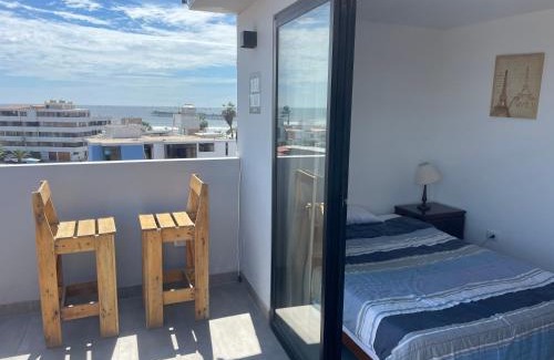 Pimentel Apartment | Habitación con Terraza Vista al Mar