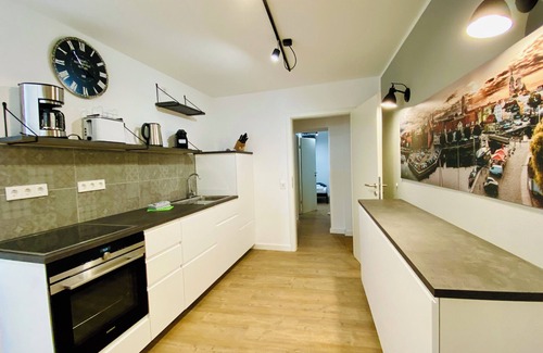 Bastionengurtel Apartment | HafenCity apartment 4 on the 1st floor directly at Stralsund harbor