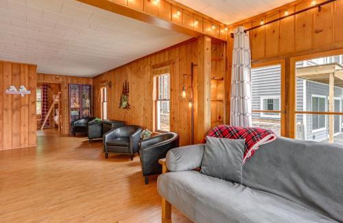 Long Lake House | Hale Rustic Retreat on Long Lake Near Boat Launch!