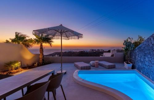 Exo Gialos Villa | Halo Santorini - Living Experience