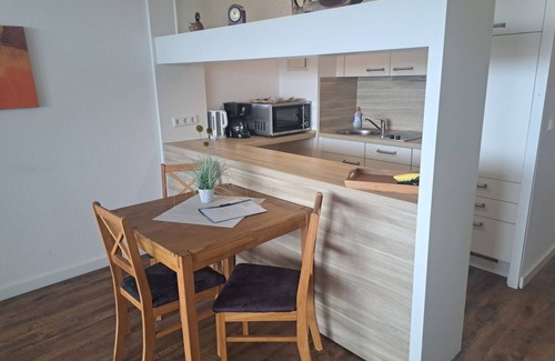 Westerland Apartment | Hanseatenhaus Apartment 67 - 1 room app. with open American kitchen