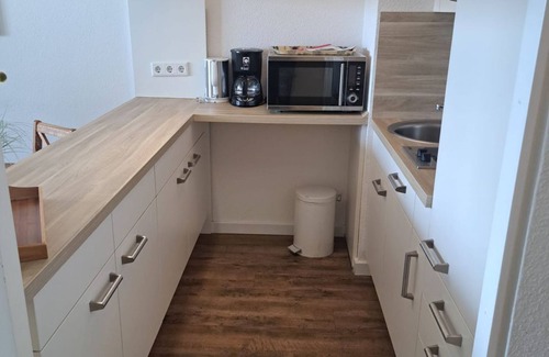 Westerland Apartment | Hanseatenhaus Apartment 67 - 1 room app. with open American kitchen