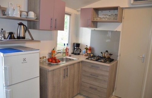 Seget Vranjica Resort | Happy Camp mobile homes in Camping Amadria Park Camping Trogir