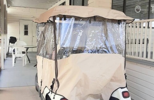 Happy Trails House | Happy Trails Resort with 2 Bedrooms & Golf Cart