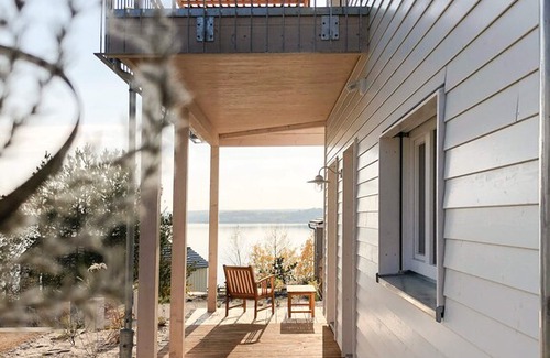 Lobstaedt Apartment | Haus im Schilf - Ferienwohnung 3 direkt am Hainer See bei Leipzig