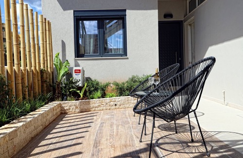 Malevizi Apartment | "Havana 3" pool - sea View Luxury Apartment