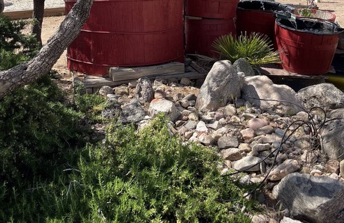 Kingman Cottage | Hawaiian Cottage!Retro refrig, micro, A/C , private, themed! *Bathroom Adjacent*