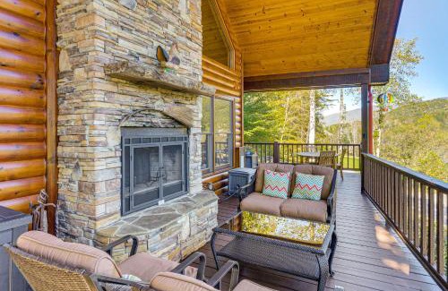 Hayesville House | Hayesville Cabin with Game Room and Mtn Views!