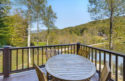 Hayesville House | Hayesville Cabin with Game Room and Mtn Views!