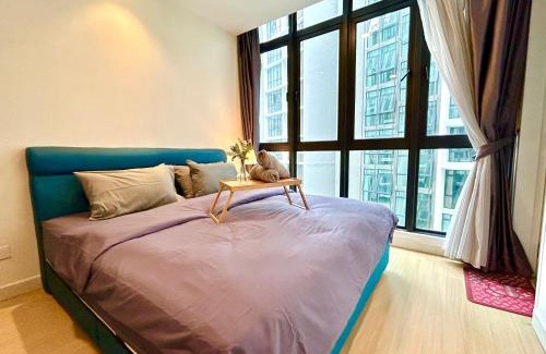 Ara Damansara Apartment | HD 1-8pax 2K1Q beds Ara Damansara near Subang Airport