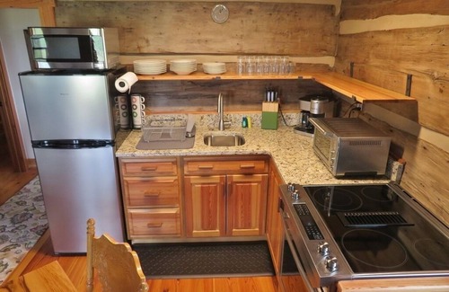 Clendenin Cabin | Heart Pine Cabin: Quaint and intimate cabin with a gorgeous view