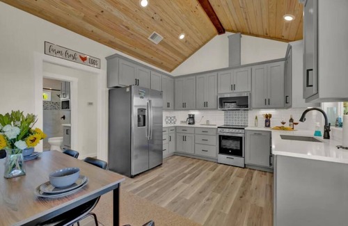 Fredericksburg House | Heilung Haus Couples Retreat with Heated Cowboy Pool and Infrared Sauna!