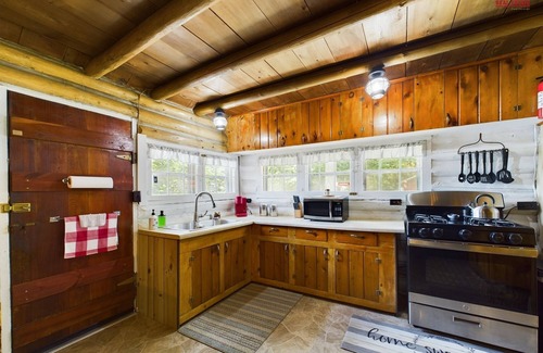 Wetmore Cabin | Hemlock Cove-Ostrander Lakefront Cabin-Boats-In the Woods