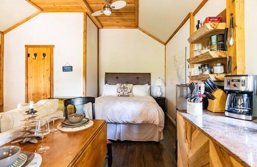 Seguin Cabin | Hemlock Waterfront Hideaway|Pets,BBQ,Firepit,Dock
