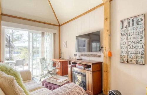 Seguin Cabin | Hemlock Waterfront Hideaway|Pets,BBQ,Firepit,Dock