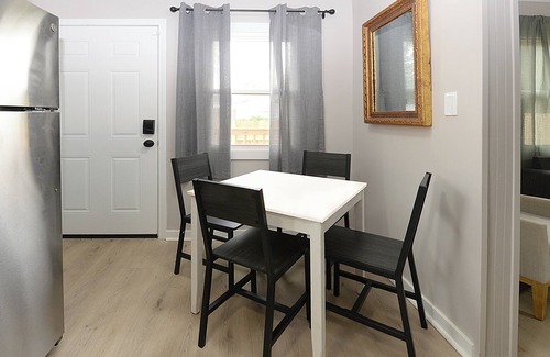 Columbus House | Hiawatha Hideaway - Darling 2 BR w/Private Backyard