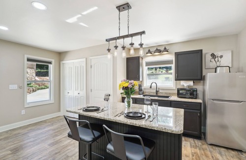 Hickory Apartment | Hickory Hideaway: Forest-View Haven w/Fire Pit!