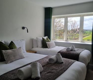 Malahide House | Hidden Acres- Room with Double & Single Bed, Malahide