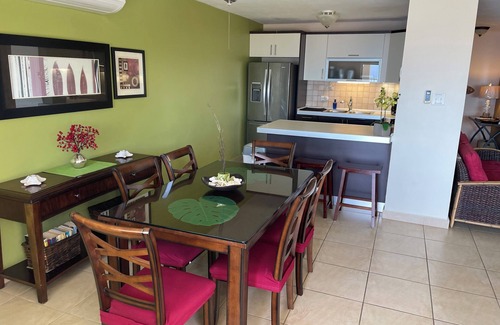 Borinquen Condo | High atop the BLUFF Overlooking Spectacular Ocean View of Crashboat Beach at PDM