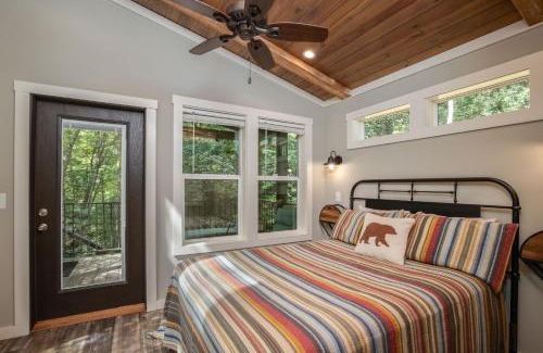 Robbinsville House | High Hollow Cottage Modern Tiny Home with Hot Tub