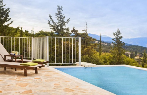 Fiskardo Villa | High level of hospitality - panoramic view -private pool- elegance.