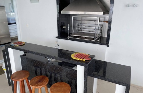 Jardim Virginia House | HIGH STANDARD MODERN HOUSE, AIR-CONDITIONED, 5X SUITES, WITH POOL AND BARBECUE.