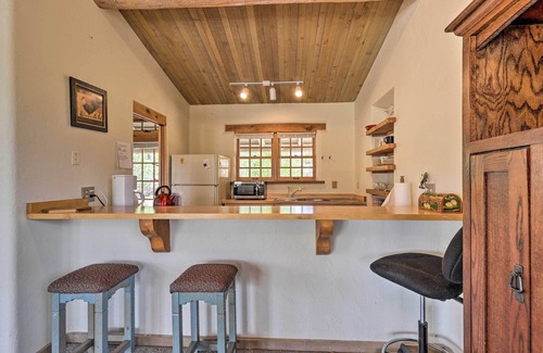 Forest Trails Apartment | Hike & Relax: Prescott Studio w/Thumb Butte Views